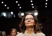 Gina Haspel bei einer Anhörung im Senat. (Bild: AP)