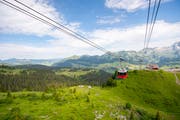Chäserruggbahn von Unterwasser nach Iltios und Chäserrugg