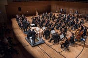 Konzert mit Organist Christian Schmitt und der Südwestdeutschen Philharmonie Konstanz im KKL Luzern. (Dominik Wunderli/LZ 15. Mai 2018)