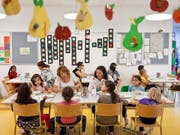 Der Bund fördert seit 15 Jahren die Schaffung on Kinderbetreuungsplätzen. Eine weitere Verlängerung des Impulsprogramms, wie sie von einer Nationalratskommission gefordert wird, lehnt der Bundesrat nun ab. (Bild: KEYSTONE/GAETAN BALLY)