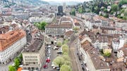 Der Marktplatz ist nicht nur fürs Gewerbe ein langjähriges Sorgenkind.Bild: Benjamin Manser/Michel Canonica