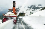 Am Klausenpass sind die Räumungsarbeiten abgeschlossen. (Archivbild: Angel Sanachez)