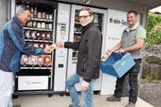 Lancierten gemeinsam das Rhein-Genuss-Projekt (von links) Gregor Segmüller, Daniel Achermann und Peter Eugster. (Bild: Susi Miara)