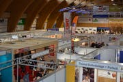 Auch 2019 wird die Markthalle Toggenburg wieder zur Messehalle. (Bild: Beat Lanzendorfer)