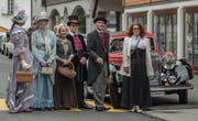 Immer mehr Teilnehmer am OiO kleiden sich – wie diese Belle Epoque-Gruppe 2017 – entsprechend der Zeit ihrer Fahrzeuge. (Bild: PD)
