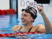 Schwimmt über 1500 m in einer eigenen Liga: Katie Ledecky (Bild: KEYSTONE/EPA EFE/ESTEBAN BIBA)