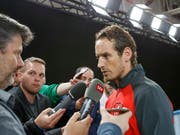 Patrick Fischer erklärt am Tag vor dem Halbfinal, wie er und seine Mannschaft Kanada bezwingen will (Bild: KEYSTONE/SALVATORE DI NOLFI)