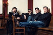 Die Hujässler; von links: Dani Häusler, Markus Flückiger, Sepp Huber und Reto Kamer. (Bild: PD)