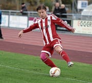 Lief letztmals mit dem Fanionteam des FC Sarnen auf dem Sportplatz Seefeld auf: der 34-jährige Mittelfeldspieler Pascal Bucher. (Bild: Corinne Glanzmann (Sarnen, 22. Oktober 2016)