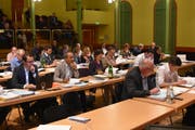 Das Stadtparlament debattierte am Donnerstag über die Rechnung 2017 der Stadt. (Bild: PD)