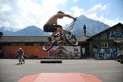Der Skateplatz in Altdorf war ein Wunsch der Altdorfer Jugend. (Bild: Urs Hanhart, 3. Juni 2017)