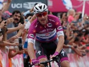 Der Italiener Elia Viviani bewies in der 13. Etappe des Giro d'Italia erneut seine Qualitäten im Sprint (Bild: KEYSTONE/EPA/ATEF SAFADI)