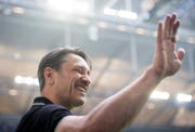 Er sei ein sogenanntes «Arbeitstalent», sagt Niko Kovac. Bild: Bernd Thissen/Keystone (Gelsenkirchen, 12. Mail 2018)