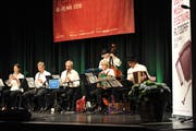 Eröffnungskonzert mit der Chapella Erni im Theater Uri. (Bilder: Urs Hanhart, Altdorf, 18. Mai 2018)