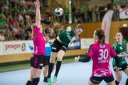 Auch Topskorerin Azra Mustafoska kann die Brühler Niederlage nicht abwenden. Bild: Ralph Ribi