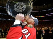 Dreifacher Stanley-Cup-Sieger: Marian Hossa hängt seine Schlittschuhe an den Nagel (Bild: KEYSTONE/AP/NAM Y. HUH)