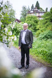 Waschechter Wandervogel: Hans Wiesner. (Bild: Roger Grütter, 15. Mai 2018)