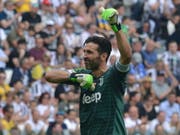 Emotionaler Abschied bei der alten Dame: Gianluigi Buffon (Bild: KEYSTONE/EPA ANSA/ANDREA DI MARCO)