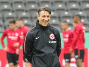Gelingt ihm der Coup gegen seinen Vorgänger? Eintracht-Coach Niko Kovac wechselt nach dem Cupfinal zu Gegner Bayern (Bild: KEYSTONE/EPA/ARMANDO BABANI)