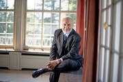 Hans-Werner Sinn aufgenommen im Juni vergangenen Jahres in der Villa St. Charles in Meggen. Bild: Corinne Glanzmann