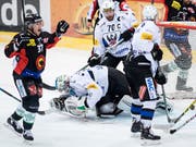 Mika Pyörälä schoss im November gegen Fribourg-Gottéron eines seiner vier Tore in der National League (Bild: KEYSTONE/PETER SCHNEIDER)