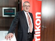 Roland Fischer, Konzernchef beim Industriekonzern Oerlikon, blickt auf einen erfolgreichen Start ins neue Geschäftsjahr zurück. Das allgemein gute wirtschaftliche Klima soll auch im Gesamtjahr für höhere Umsätze und bessere Profitabilität sorgen. (Bild: KEYSTONE/SIGGI BUCHER)