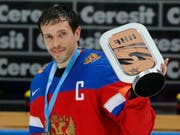 Pawel Dazjuk ist einmal mehr russischer WM-Captain (Bild: KEYSTONE/EPA/SERGEI ILNITSKY)
