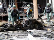 Auch dieses Attentat in Pattani im August 2016 hatten die nun zum Tode Verurteilten geplant. (Bild: KEYSTONE/EPA/ABDULLAH WANGNI)
