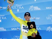 Egan Bernal gewinnt mit erst 21 die Kalifornien-Rundfahrt (Bild: KEYSTONE/AP/RICH PEDRONCELLI)