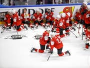 Grosse Leere bei den Schweizer Spielern nach dem verlorenen WM-Final (Bild: KEYSTONE/EPA KEYSTONE/SALVATORE DI NOLFI)
