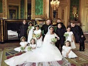 Ein Schnappschuss des offiziellen Hochzeitsfotografen: Prinz Harry und Meghan Markle im Schloss Windsor. (Bild: EPA/Alexi Lubomirski/Kensington Palace (Windsor, 19. Mai 2)
