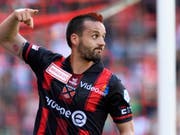 Raphael Nuzzolo konnte von Toren nicht genug bekommen (Bild: KEYSTONE/LAURENT GILLIERON)