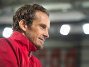 Das Schweizer Nationalteam mit Coach Patrick Fischer trifft an der nächsten WM erneut auf Schweden (Bild: KEYSTONE/GABRIEL MONNET)