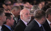 Viktor Vekselberg an einem Industrietreffen im Moskau. (Bild: Maxim Shipenkov/EPA, 9. Februar 2018)