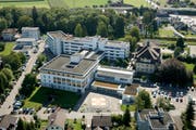 Das Regionalspital Lachen. Bild: PD