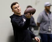 Will wieder zurück in die NFL: Jonny Manziel. (Bild: Michael Wyke/AP Photo (Texas, 27. März 2018))