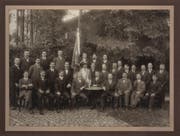 Der Männerchor Kriens anno 1917. (Bild: PD)