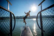 Badiwetter ist angesagt. (Bild: Dominik Wunderli, Eschenbach, 24. August 2016)