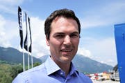 CEO Alain Grossenbacher.