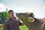 Christian Vetsch, der Ingenieur Agronom ETH, sagt von sich, er kenne die Gemeinde und könne die Bedürfnisse der Bevölkerung sehr gut einschätzen. (Bild: Heini Schwendener)