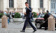 Giuseppe Conte bei seiner Ankunft vor dem Quirinalspalast in Rom am Mittwoch. (Bild: Remo Casilli/Reuters)