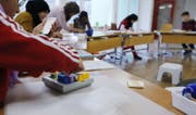 Flüchtlingskinder in der Schule (Bild: Gina Böhme)