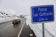Ab Freitagnachmittag gilt wieder freie Fahrt. (Archivbild Urs Hanhart)