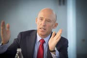 Patrik Gisel, CEO der Raiffeisen, äussert sich zum Notenstein-Verkauf. (Bild: PD)