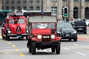 Auch die «Kleinen» sind mit dabei. (Bild: Eveline Beerkircher (Luzern, 17. Mai 2018))