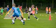 Training beim SC Berg.