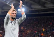 Länger schon gilt Jürgen Klopp als bester Gegenpressing-Trainer. Bild: Ettore Ferrari/EPA