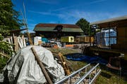 Der Luzerner Stadtrat will der Wohngenossenschaft Geissenstein EBG das Areal im Baurecht abgeben. Bild: Philipp Schmidli (25. Mai 2018)