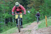 Wie dürfen Biker den Wald nutzen? Über diese Frage gibt es vielerorts unterschiedliche Ansichten. Archivbild: Roger Zbinden