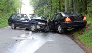 Die Unfallstelle in Schongau. (Bild: Luzerner Polizei)